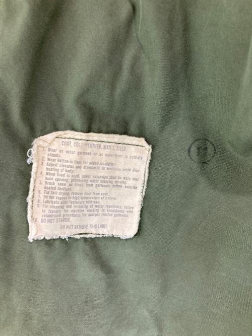 US ARMY（ユーエスアーミー）US ARMY (ユーエスアーミー) M-65 FIELD JACKET グリーン サイズ:XSの古着・服飾アイテム