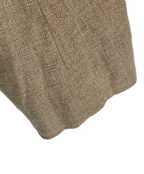 MADISON BLUE（マディソンブルー）MADISON BLUE (マディソンブルー) リネンロングコート ベージュ サイズ:01の古着・服飾アイテム