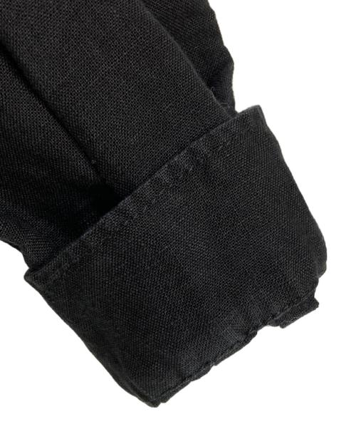 VETRA（ベトラ）VETRA (ベトラ) リネン プルオーバーロングシャツ ブラック サイズ:38の古着・服飾アイテム