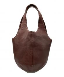 genten（ゲンテン）の古着「レザートートバッグ小」｜ブラウン