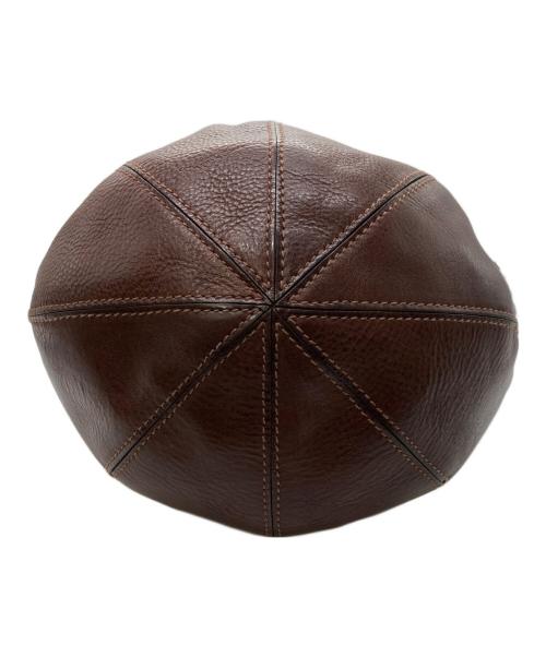 genten（ゲンテン）genten (ゲンテン) レザートートバッグ小 ブラウンの古着・服飾アイテム