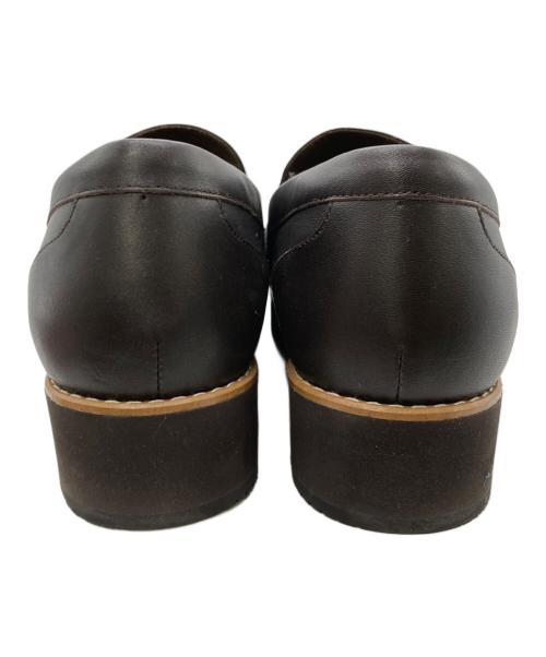 asics（アシックス）asics (アシックス) コインローファー ブラウン サイズ:241/2の古着・服飾アイテム