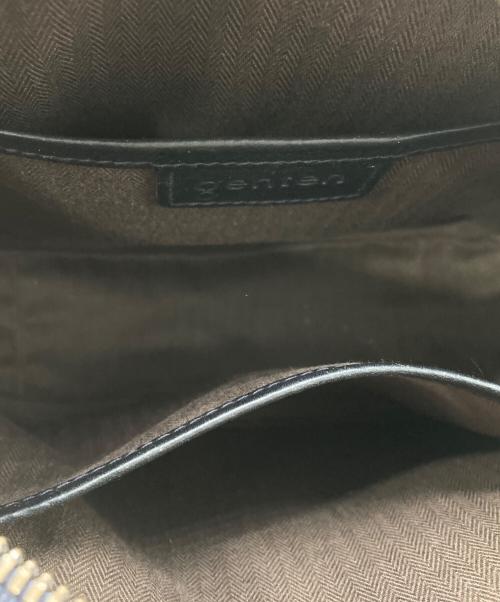 genten（ゲンテン）genten (ゲンテン) トスカ BOX型ミニショルダーバッグ ブラックの古着・服飾アイテム