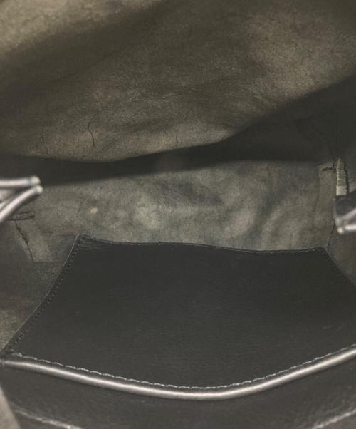 organ（オルガン）organ (オルガン) 巾着型トートバッグ ブラックの古着・服飾アイテム