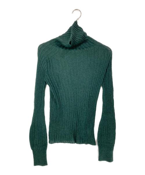 IENA（イエナ）IENA (イエナ) タートルネックニットプルオーバー グリーン サイズ:FREEの古着・服飾アイテム