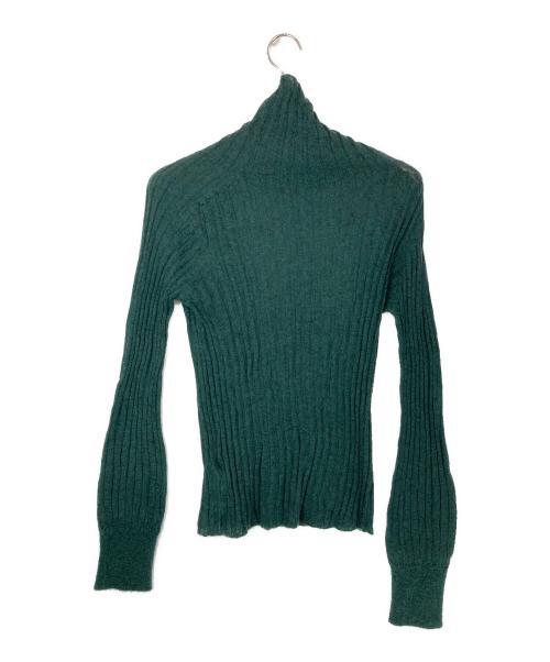 IENA（イエナ）IENA (イエナ) タートルネックニットプルオーバー グリーン サイズ:FREEの古着・服飾アイテム