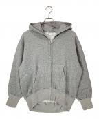 Americana×L'appartementアメリカーナ×アパルトモン）の古着「WIDE FULLZIP HOODIE」｜グレー
