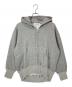 Americana（アメリカーナ）の古着「WIDE FULLZIP HOODIE」｜グレー