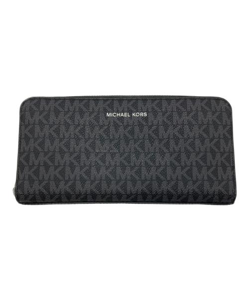 MICHAEL KORS（マイケル・コース）MICHAEL KORS (マイケル・コース) 長財布 ブラックの古着・服飾アイテム