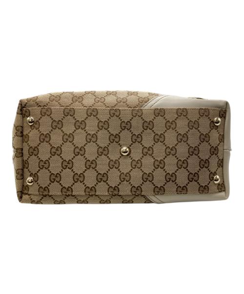 GUCCI（グッチ）GUCCI (グッチ) ニューブリット トートバッグ ベージュの古着・服飾アイテム