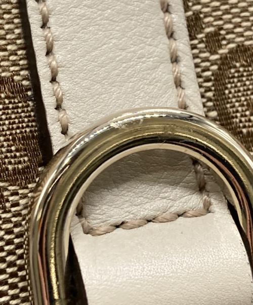 GUCCI（グッチ）GUCCI (グッチ) ニューブリット トートバッグ ベージュの古着・服飾アイテム