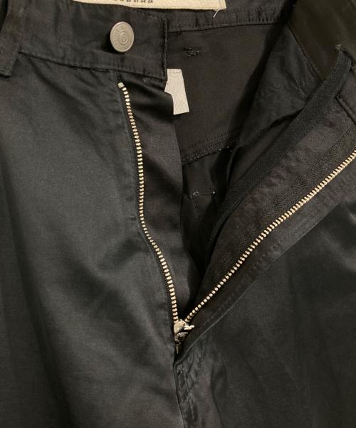 MM6 Maison Margiela（エムエムシックスメゾンマルジェラ）MM6 Maison Margiela (エムエムシックスメゾンマルジェラ) Oversized 5-Pockets Pants ブラック サイズ:28の古着・服飾アイテム