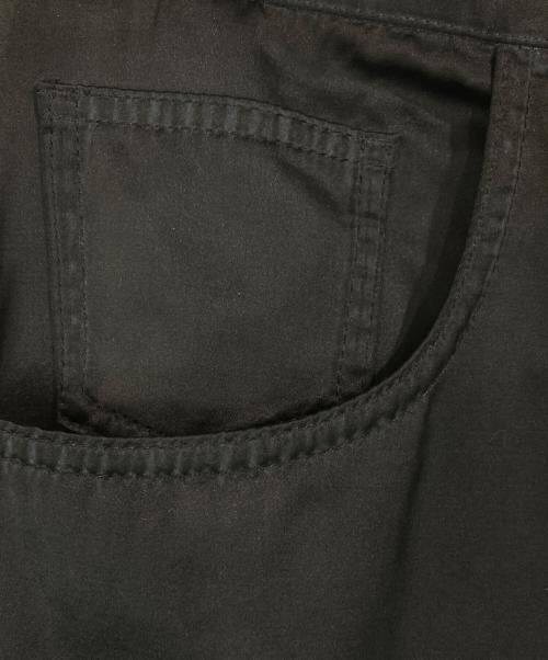 MM6 Maison Margiela（エムエムシックスメゾンマルジェラ）MM6 Maison Margiela (エムエムシックスメゾンマルジェラ) Oversized 5-Pockets Pants ブラック サイズ:28の古着・服飾アイテム