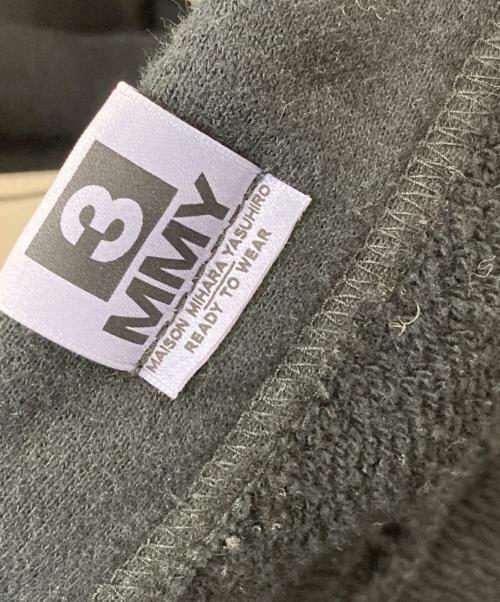 Maison MIHARA YASUHIRO（メゾン ミハラ ヤスヒロ）Maison MIHARA YASUHIRO (メゾン ミハラ ヤスヒロ) Inside out hoodie ブラック サイズ:38の古着・服飾アイテム