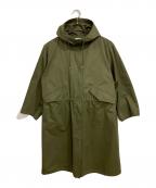 TOMORROW LANDトゥモローランド）の古着「ライナー付きモッズコート」｜グリーン