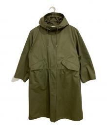 TOMORROW LAND（トゥモローランド）の古着「ライナー付きモッズコート」｜グリーン