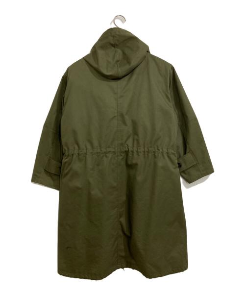 TOMORROW LAND（トゥモローランド）TOMORROW LAND (トゥモローランド) ライナー付きモッズコート グリーン サイズ:36の古着・服飾アイテム