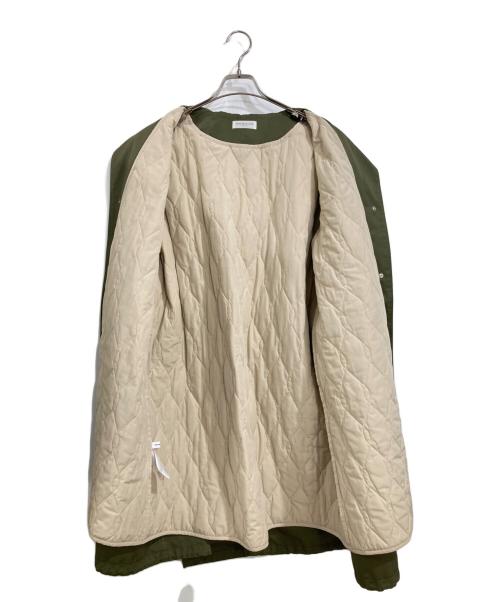 TOMORROW LAND（トゥモローランド）TOMORROW LAND (トゥモローランド) ライナー付きモッズコート グリーン サイズ:36の古着・服飾アイテム