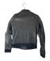Hysteric Glamour (ヒステリックグラマー) 裏地総柄シングルライダースジャケット ブラック サイズ:FREE：13000円