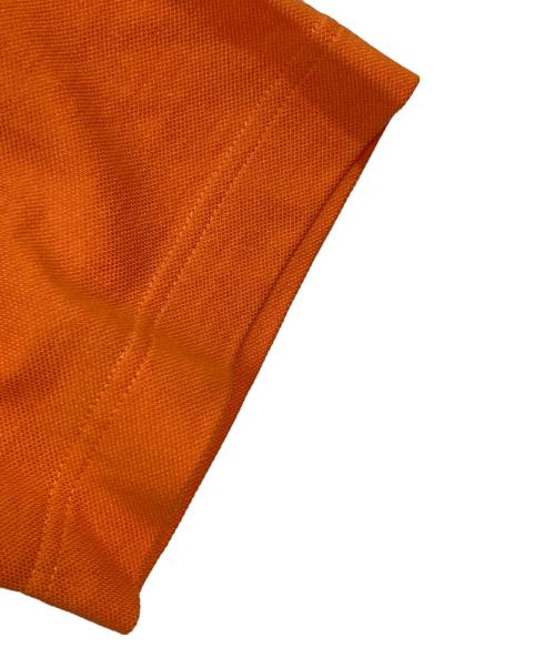 HERMES（エルメス）HERMES (エルメス) ポケットポロシャツ オレンジ サイズ:Lの古着・服飾アイテム