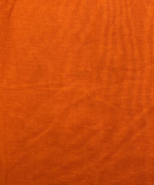 HERMES（エルメス）HERMES (エルメス) ポケットポロシャツ オレンジ サイズ:Lの古着・服飾アイテム