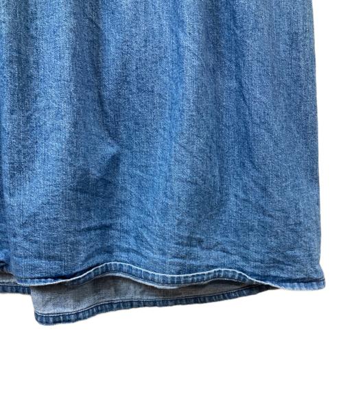 Healthy DENIM（ヘルシーデニム）Healthy DENIM (ヘルシーデニム) CAFTAN EXデニムロングワンピース インディゴの古着・服飾アイテム