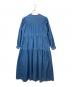 Healthy DENIM (ヘルシーデニム) CAFTAN EXデニムロングワンピース インディゴ：8000円