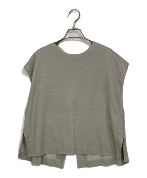 BEARDSLEY（ビアズリー）BEARDSLEY (ビアズリー) ショートベスト グレー サイズ:FREEの古着・服飾アイテム