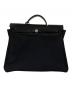中古・古着 HERMES (エルメス) エールバッグMM ブラック：100000円