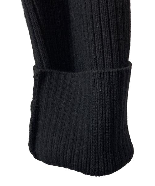 darich（ダーリッチ）Darich (ダーリッチ) ビジューロゴボートネックニットトップス ブラック サイズ:FREEの古着・服飾アイテム