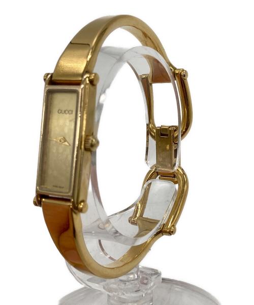 GUCCI（グッチ）GUCCI (グッチ) リストウォッチ ゴールドの古着・服飾アイテム