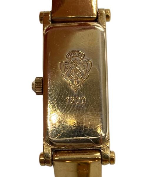 GUCCI（グッチ）GUCCI (グッチ) リストウォッチ ゴールドの古着・服飾アイテム