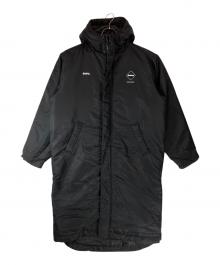 F.C.R.B.×SOPH.（エフシーレアルブリストル×ソフ）の古着「Majestic TEAM BENCH COAT」｜ブラック