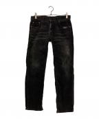 NEIGHBORHOODネイバーフッド）の古着「ダメージデニムパンツ」｜グレー