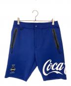 F.C.R.B.×Coca Colaエフシーレアルブリストル×コカコーラ）の古着「ハーフパンツ」｜ネイビー