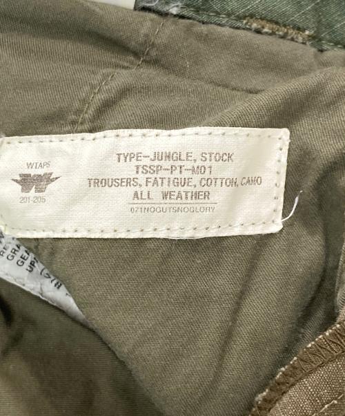 WTAPS（ダブルタップス）WTAPS (ダブルタップス) Supreme (シュプリーム) カモ柄カーゴパンツ カーキ サイズ:なしの古着・服飾アイテム