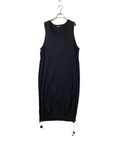 Y-3（ワイスリー）Y-3 (ワイスリー) U DRAWSTRING LONG TANK ブラック サイズ:Lの古着・服飾アイテム