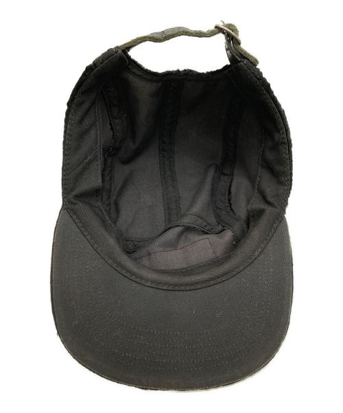 SUPREME（シュプリーム）SUPREME (シュプリーム) Crushed Velvet Camp Cap ブラックの古着・服飾アイテム