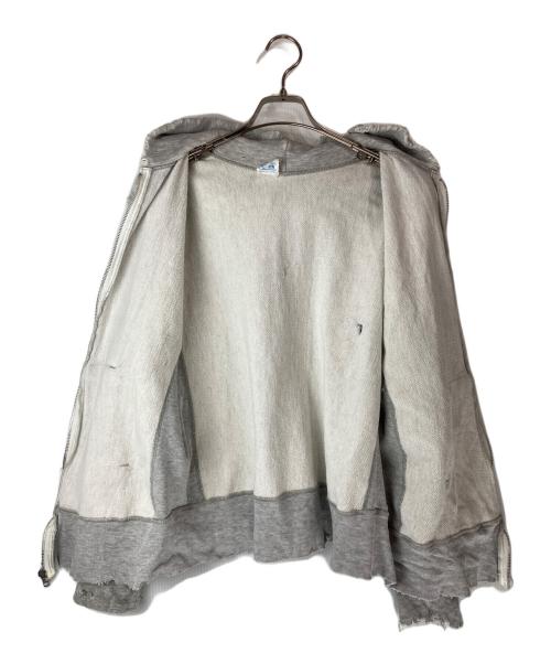 Champion REVERSE WEAVE（チャンピオン リバース ウィーブ）Champion REVERSE WEAVE (チャンピオン リバース ウィーブ) 80‘ｓジップパーカー グレー サイズ:Ⅿの古着・服飾アイテム