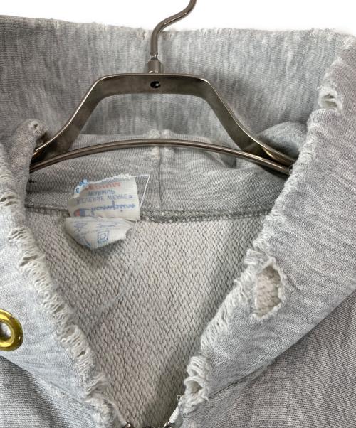 Champion REVERSE WEAVE（チャンピオン リバース ウィーブ）Champion REVERSE WEAVE (チャンピオン リバース ウィーブ) 80‘ｓジップパーカー グレー サイズ:Ⅿの古着・服飾アイテム