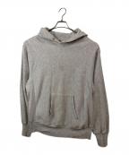 Champion×LAND'S ENDチャンピオン×ランズエンド）の古着「目無しプルオーバーパーカー」｜グレー