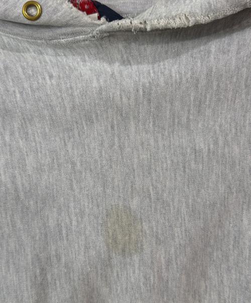 Champion（チャンピオン）Champion (チャンピオン) LAND'S END (ランズエンド) 目無しプルオーバーパーカー グレー サイズ:不明の古着・服飾アイテム
