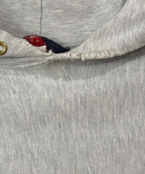 Champion（チャンピオン）Champion (チャンピオン) LAND'S END (ランズエンド) 目無しプルオーバーパーカー グレー サイズ:不明の古着・服飾アイテム