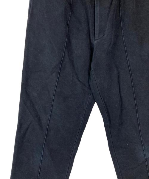 KAPTAIN SUNSHINE（キャプテンサンシャイン）KAPTAIN SUNSHINE (キャプテンサンシャイン) Crease Tucked Easy Pants ネイビー サイズ:30の古着・服飾アイテム