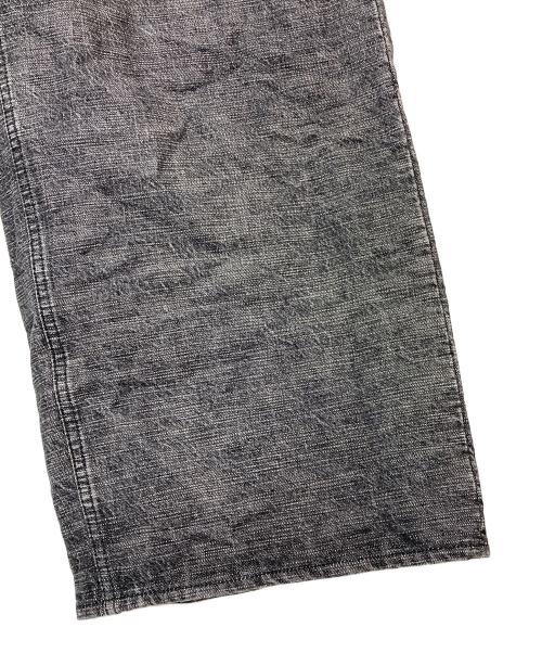 BEAMS（ビームス）BEAMS (ビームス) BUGGY SLAB DENIM PANTS ブラック サイズ:Lの古着・服飾アイテム