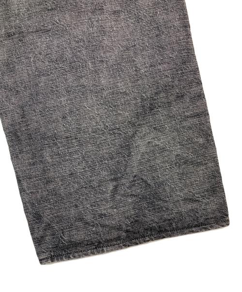 BEAMS（ビームス）BEAMS (ビームス) BUGGY SLAB DENIM PANTS ブラック サイズ:Lの古着・服飾アイテム