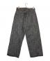 BEAMS (ビームス) BUGGY SLAB DENIM PANTS ブラック サイズ:L：18000円