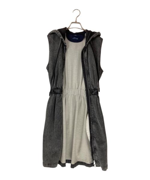 DIESEL（ディーゼル）DIESEL (ディーゼル) ジョグジーンズ デニムワンピース/NOELLE グレー サイズ:xsの古着・服飾アイテム
