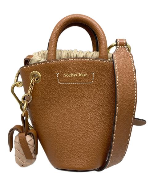 SEE BY CHLOE（シーバイクロエ）SEE BY CHLOE (シーバイクロエ) ショルダーバッグ ブラウンの古着・服飾アイテム