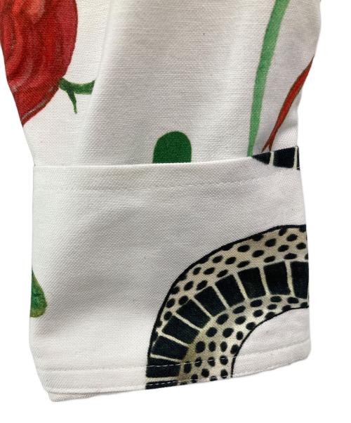 Vivienne Westwood RED LABEL（ヴィヴィアンウエストウッドレッドレーベル）Vivienne Westwood RED LABEL (ヴィヴィアンウエストウッドレッドレーベル) Mystical Print ビッグタックロングシャツ ホワイト サイズ:00 未使用品の古着・服飾アイテム